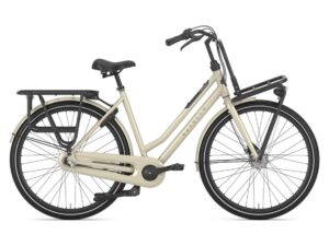 Gazelle HeavyDutyNL Caramel Khaki Glans Dames